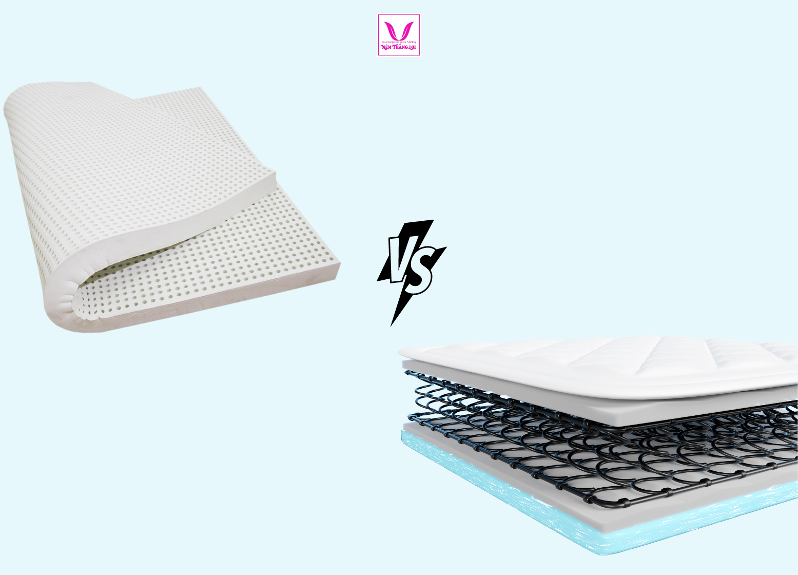 Nên Mua Nệm Lò Xo Hay Cao Su? Cách Chọn Nệm