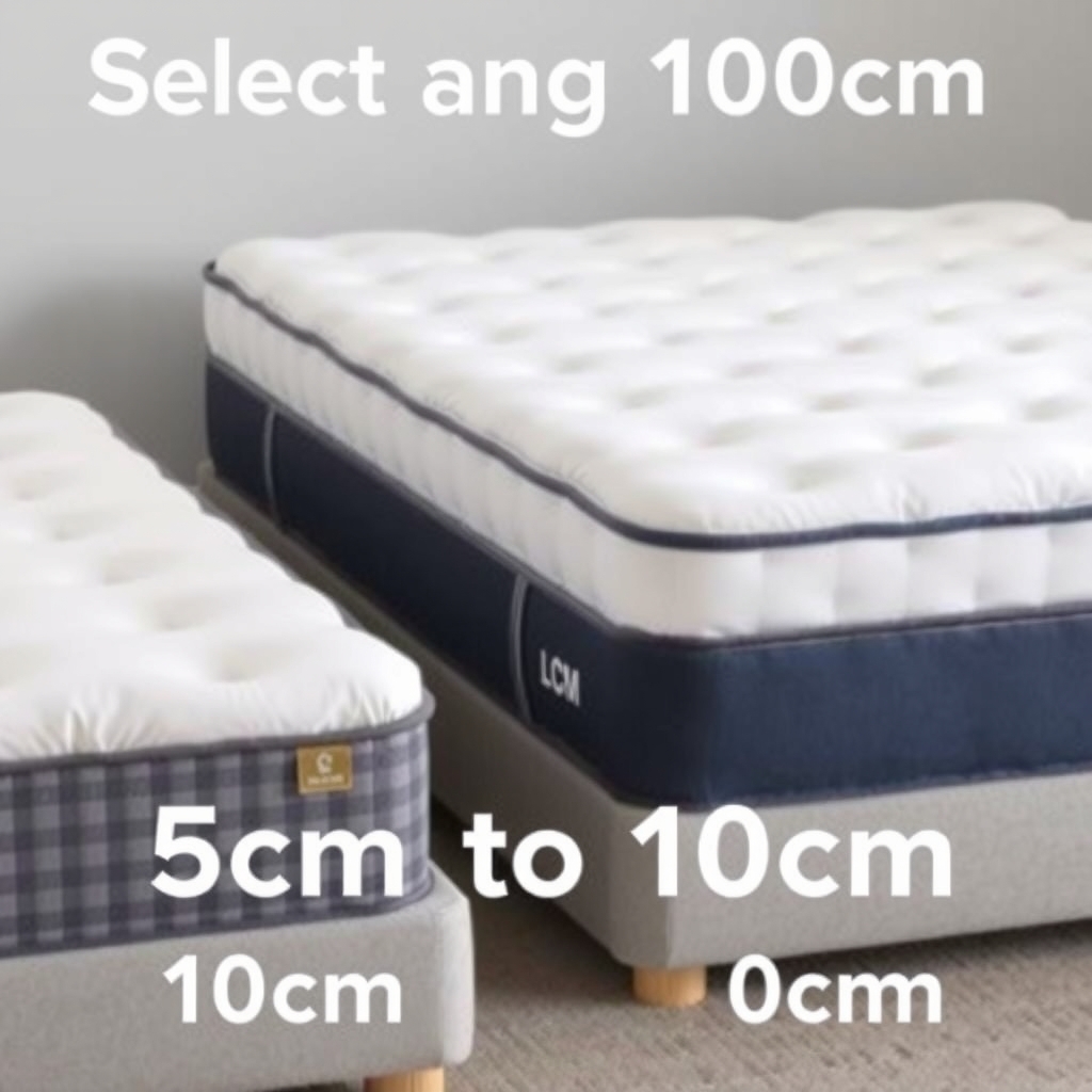 Nên Mua Nệm Cao Su Dày Bao Nhiêu Là Phù Hợp? Chọn nệm cao su từ 5cm đến 10cm phù hợp với đối tượng sử dụng