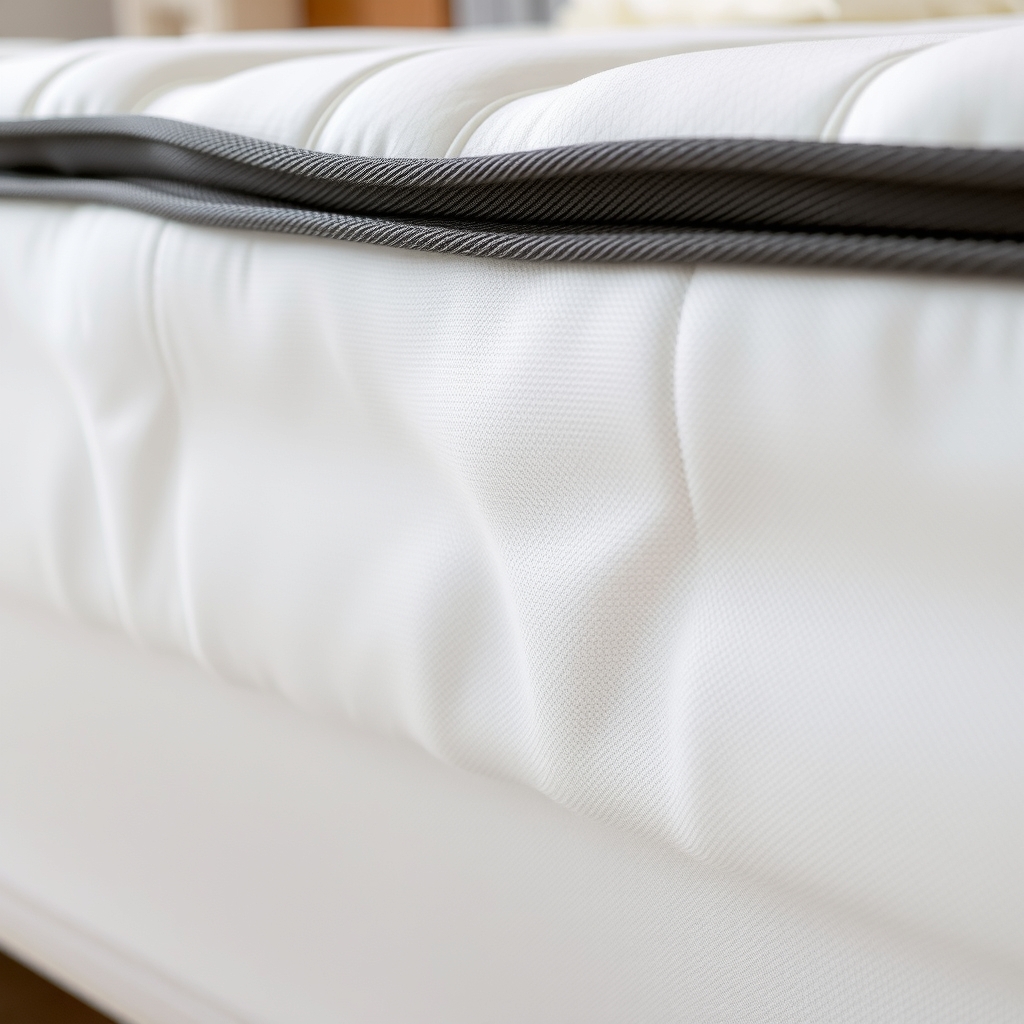 Cận cảnh chất liệu nệm cao su non êm ái tại Nệm Thắng Lợi 