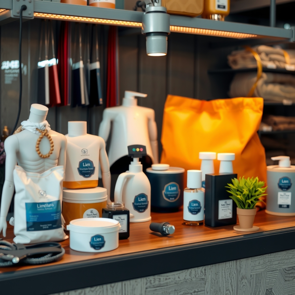 Logo thương hiệu Liên Á gắn liền với các sản phẩm chất lượng cao 