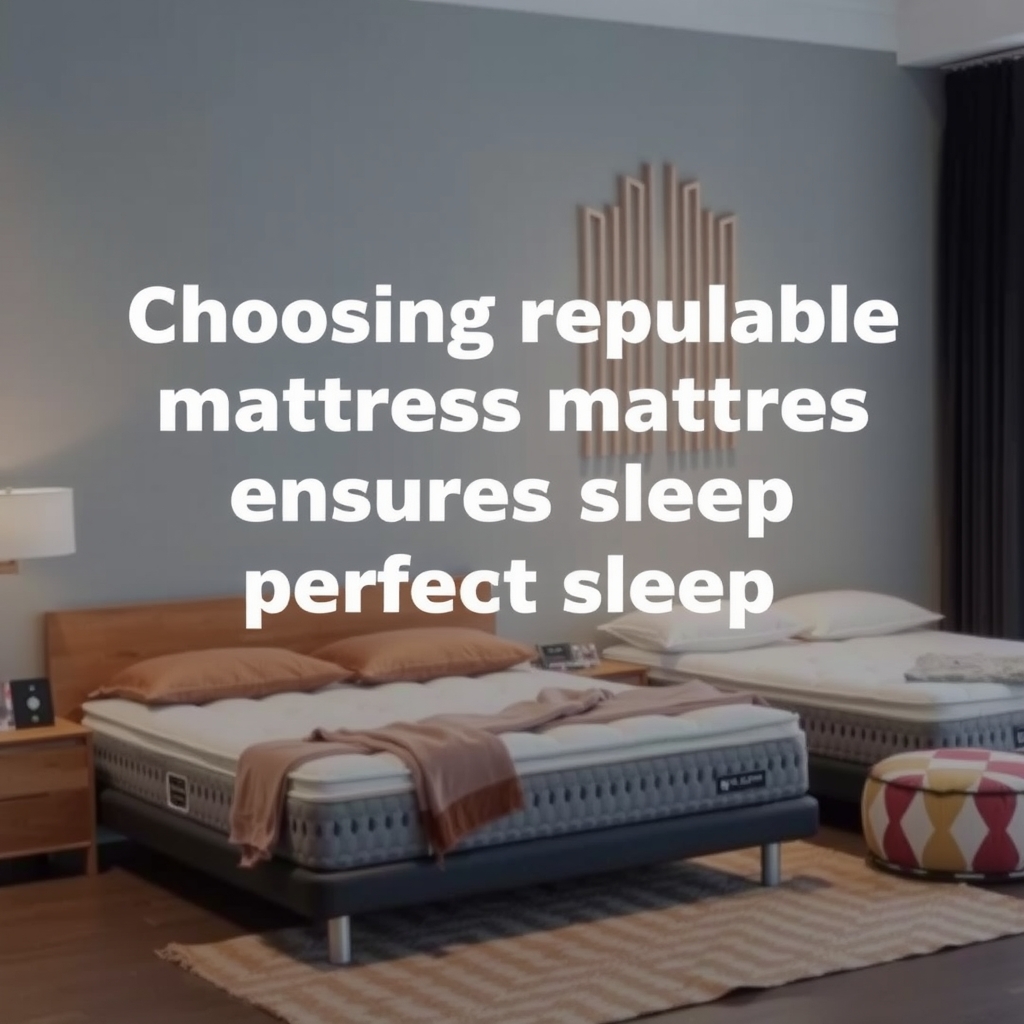 Lựa chọn cửa hàng nệm uy tín mang lại giấc ngủ hoàn hảo 