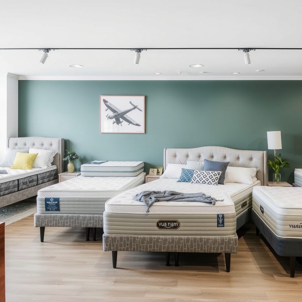 Mua các dòng nệm cao cấp tại cửa hàng Vua Nệm Quận 4 
