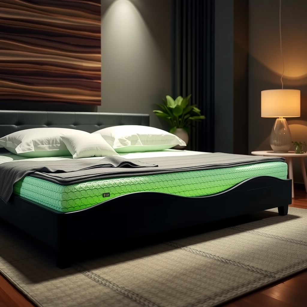 Nệm cao su với khả năng thoáng khí vượt trội 