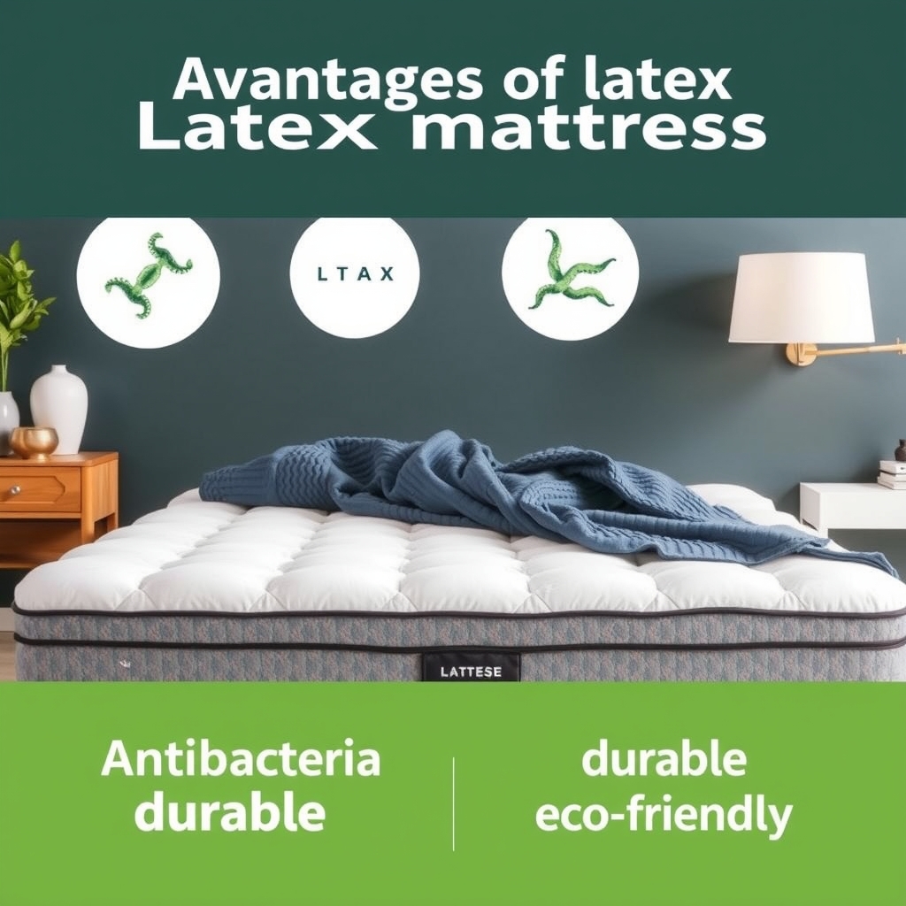 Khám phá cửa hàng bán nệm cao su Quận 8 uy tín Ưu điểm của nệm cao su: Kháng khuẩn, bền bỉ, thân thiên môi trường