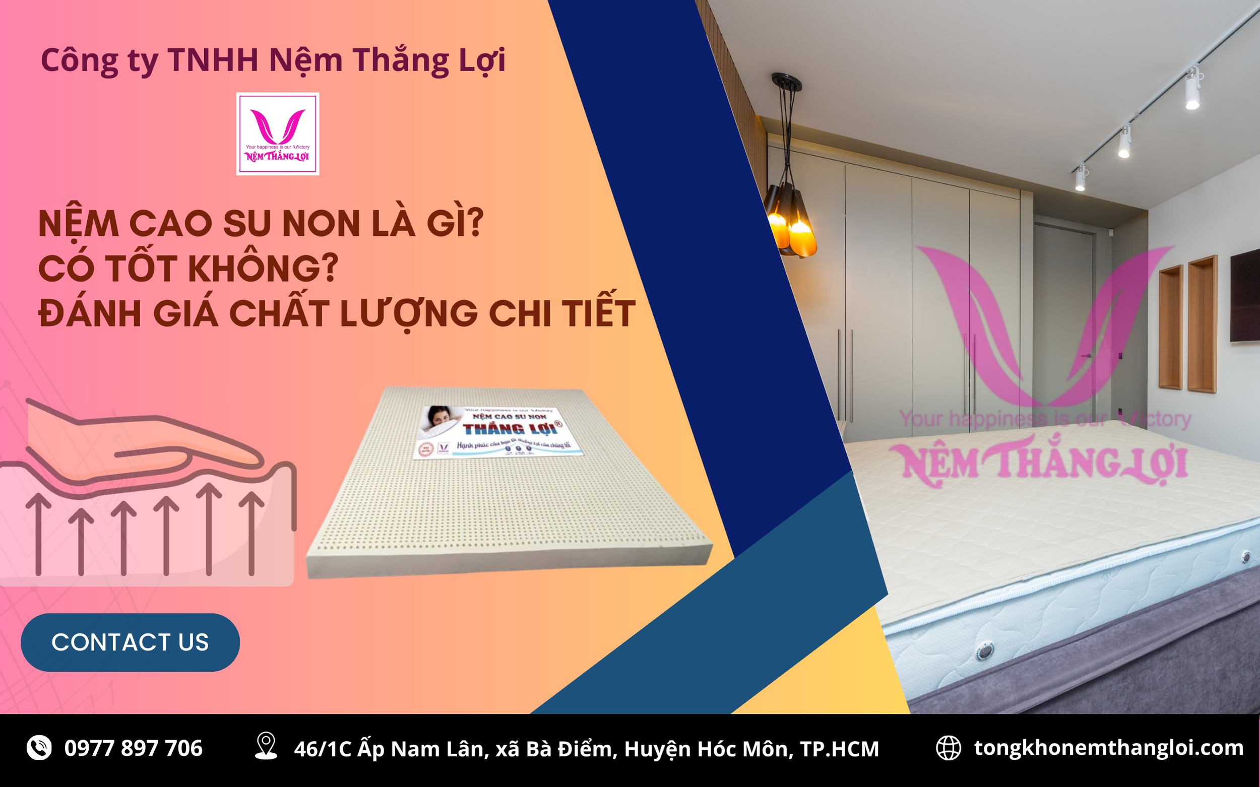 NỆM CAO SU NON LÀ GÌ? CÓ TỐT KHÔNG? ĐÁNH GIÁ CHẤT LƯỢNG CHI TIẾT