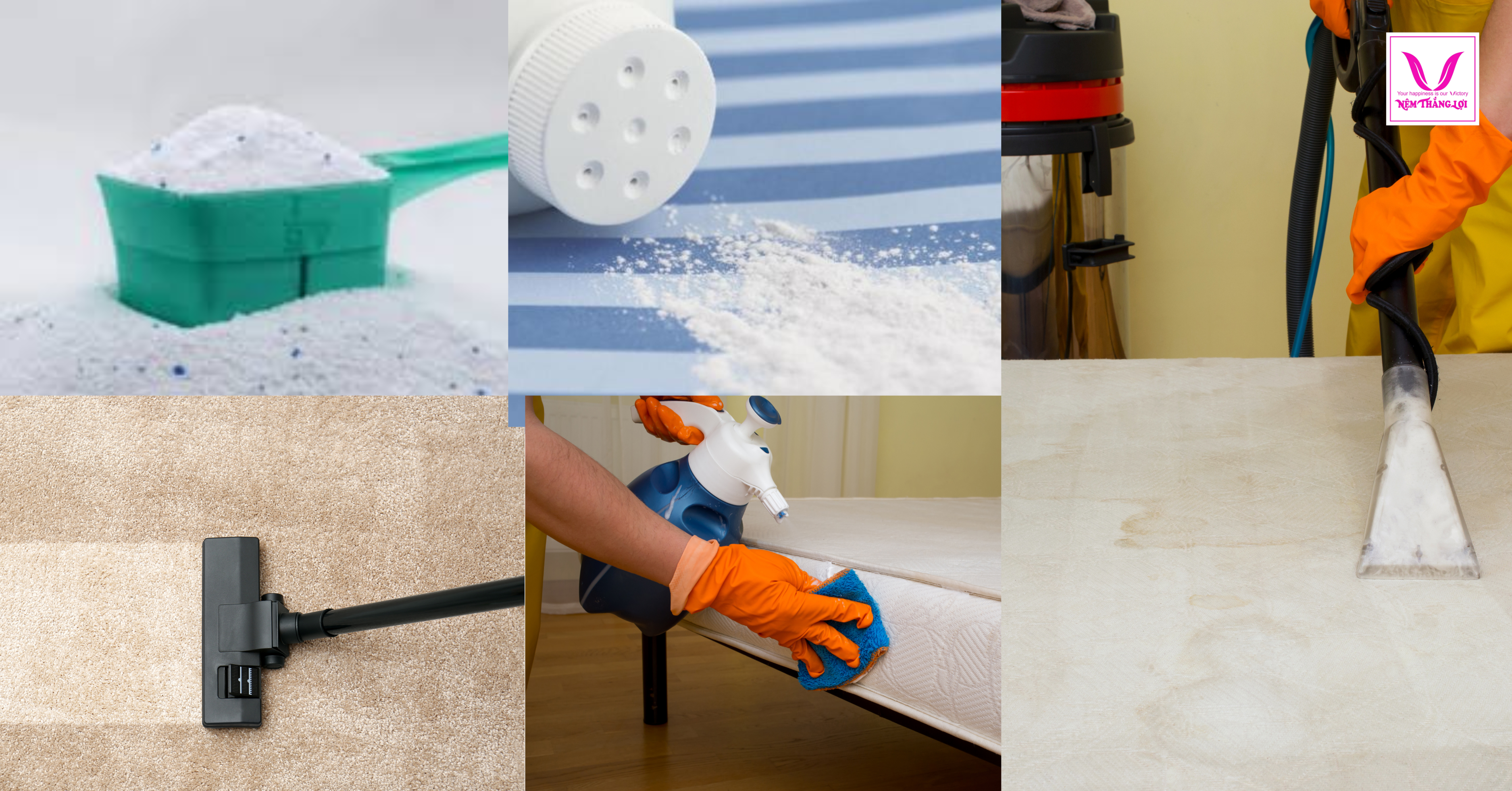 Hướng dẫn 5 cách vệ sinh nệm cao su tự nhiên tại nhà cực dễ