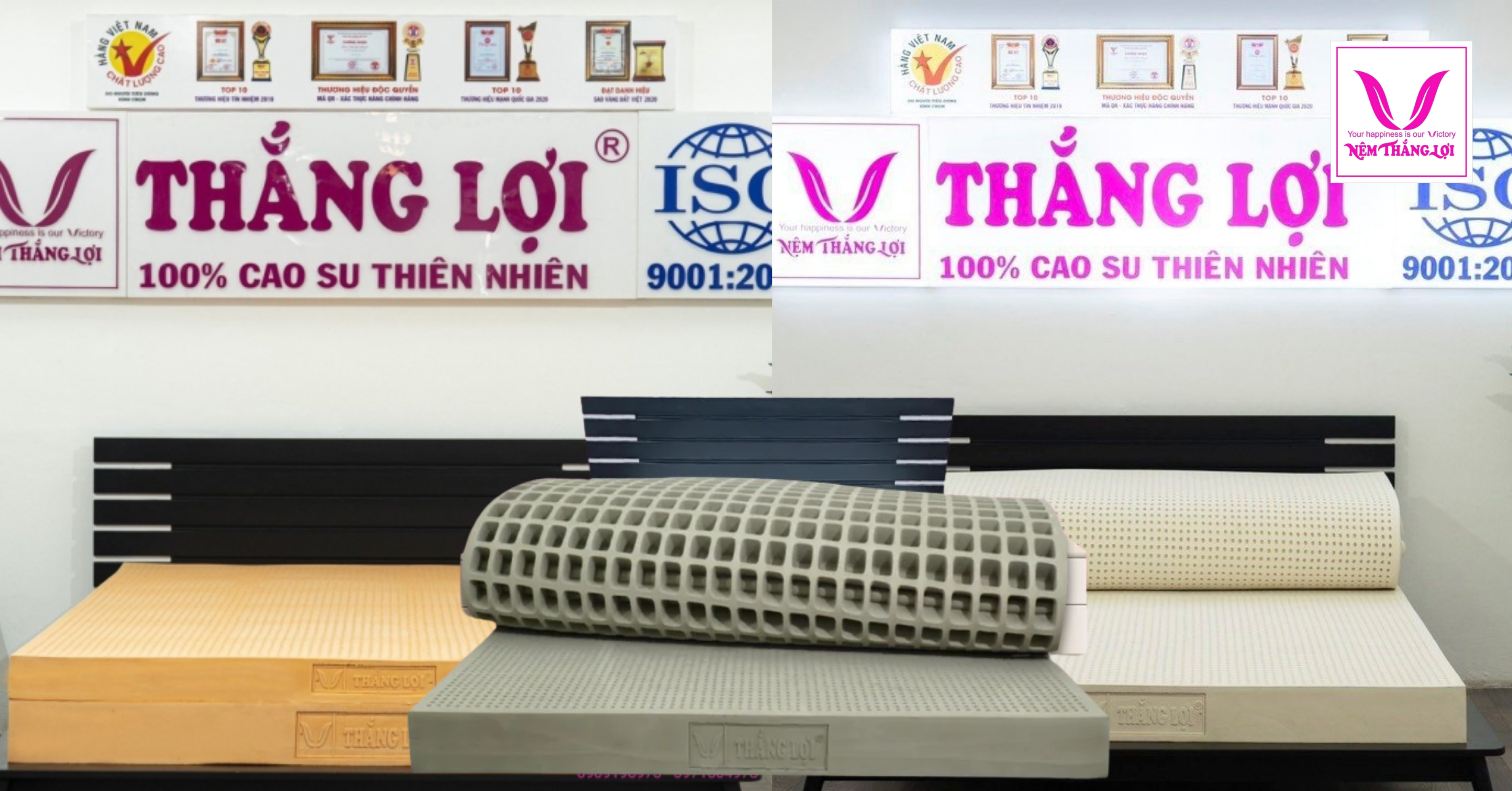 Cấu tạo nệm cao su cao cấp