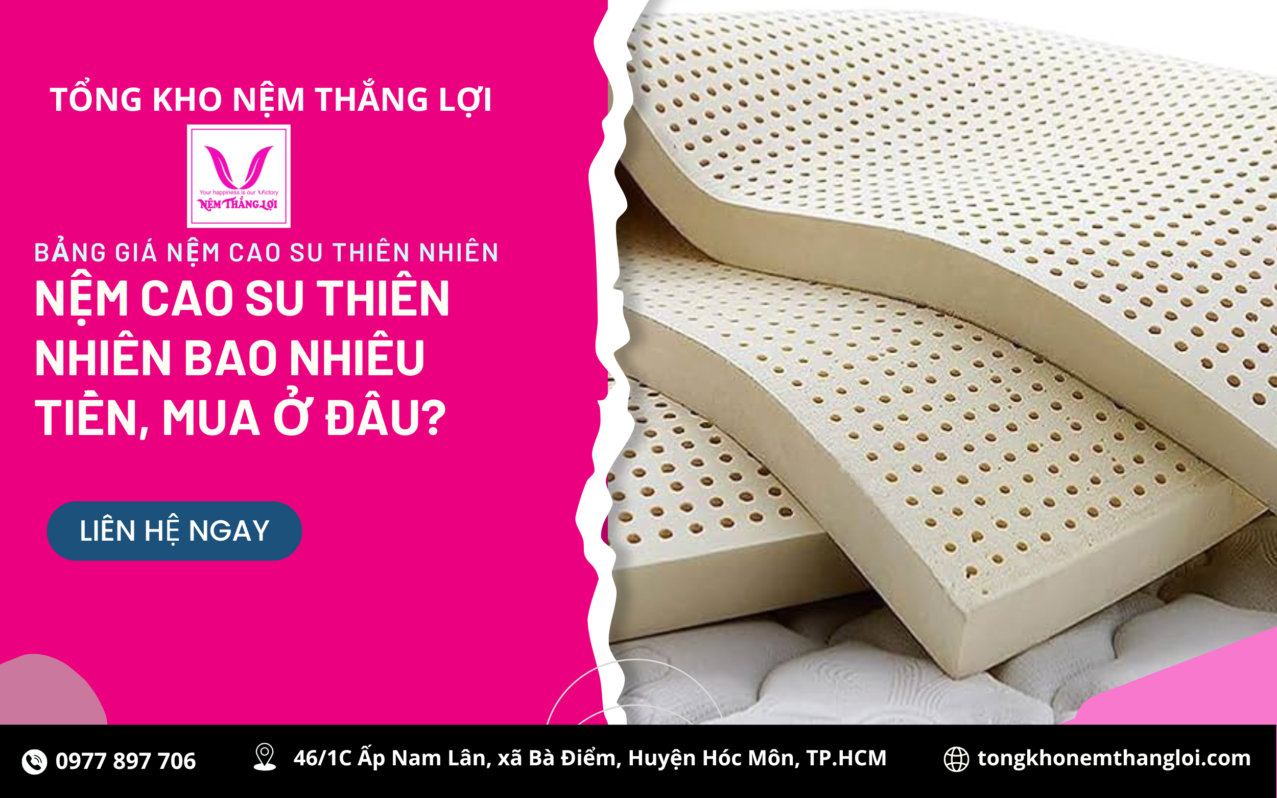 NỆM CAO SU THIÊN NHIÊN BAO NHIÊU TIỀN, MUA Ở ĐÂU?