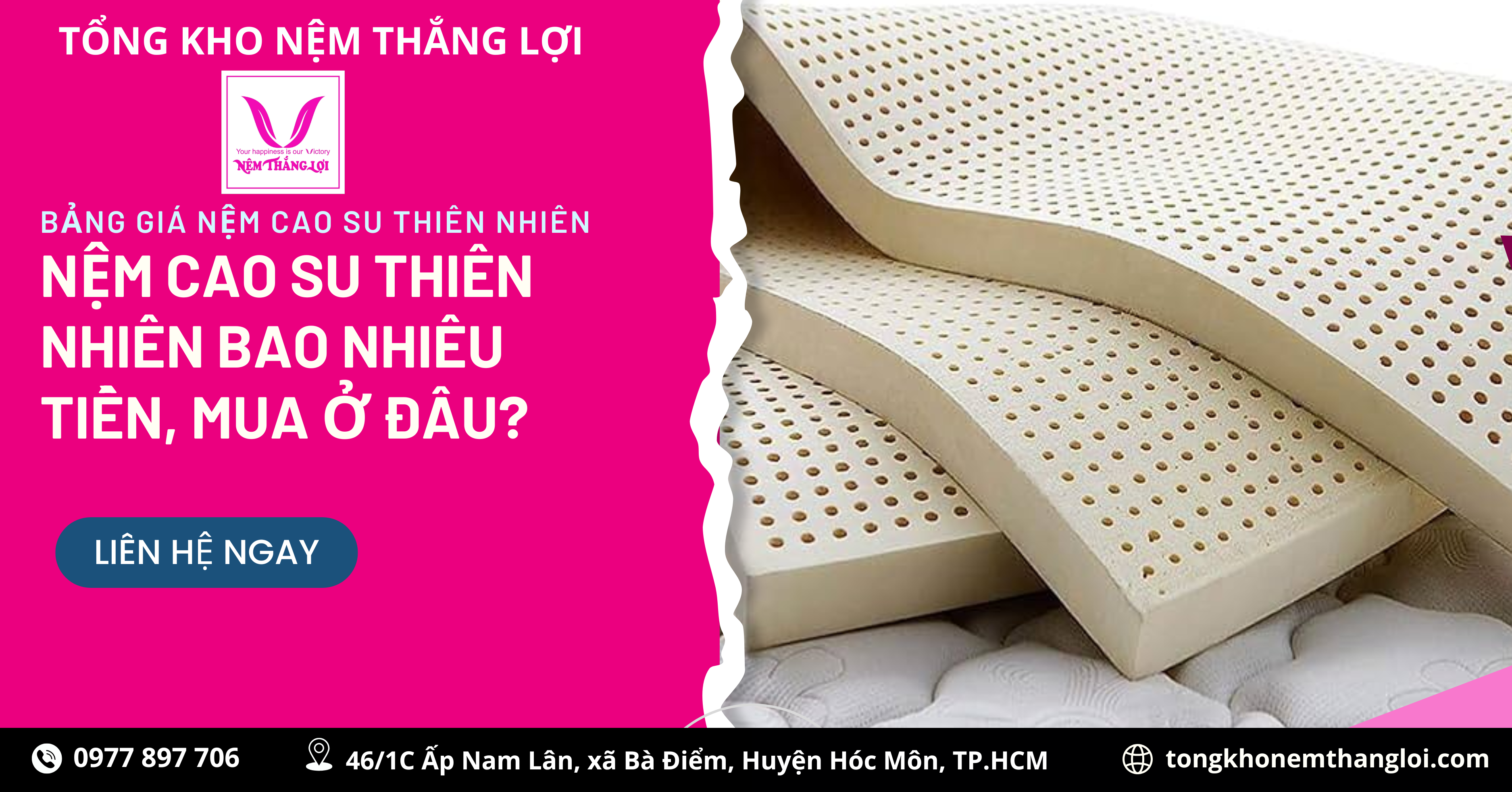 NỆM CAO SU THIÊN NHIÊN BAO NHIÊU TIỀN, MUA Ở ĐÂU?